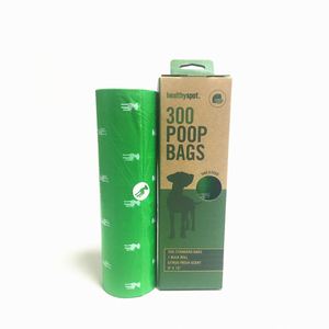 Wholesale Custom Printed Scented Waste Pet Dog Poop Bag <b>Box</b> Holder Dispenser Hands Free Dog Poop Bags - Product Image 1