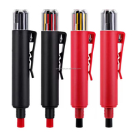 Crayon marqueur professionnel pour toutes surfaces avec recharges de mines sèches (Graphite) et taille-crayon