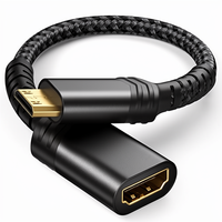 Adaptateur femelle compatible 4K pour carte graphique, tablette, projecteur