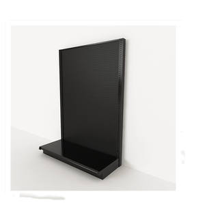 맞춤형 상점 상업용 선반 슈퍼 마켓 랙 소매점 단면 Gondola 선반 금속 슈퍼마켓 선반 - Product Image 4