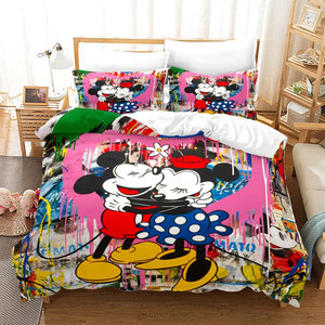 Barato personalizado 3D impreso dibujos animados de lujo diseñador niños <span class=keywords><strong>cama</strong></span> sábana <span class=keywords><strong>funda</strong></span> nórdica conjunto Queen King Size niños Juego de <span class=keywords><strong>cama</strong></span> - Product Image 2