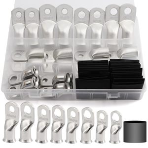 Terminaux annulaires pour ingénierie chimique 40x318 40x516, connecteurs de câbles de batterie à sertir, bornes en cuivre pur pressées à froid - Product Image 4