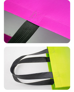 Sac à main pour femme de haute qualité, tissé, durable, avec dégradé de couleurs, sac fourre-tout avec logo imprimé, sac de voyage et de plage pour femme - Product Image 4