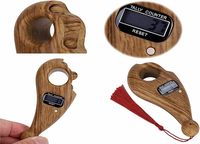 Portable DIY Grade Islamique Tasbih Compteur Chapelet Anneau Perles Numériques pour Méditation Relaxation Prière OEM