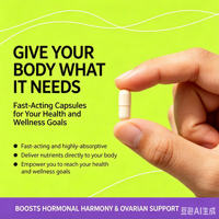 Capsules multi-herbes et vitamines pour hommes avec Saw Palmetto, Pygeum, Thé vert, 850 mg par portion, 60 capsules végétales, vente en gros