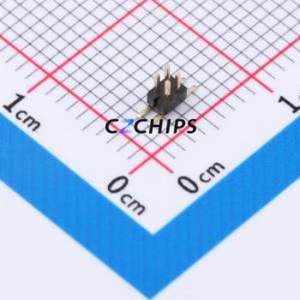 ZX-PZ1.0-<b>2</b>-2PWZ <b>Pin</b> Header SMD,P=1mm <b>Connector</b> ( <b>Pin</b> Structure: 2x2P )( Pitch: 1mm )( Row Spacing: 1mm ) - Product Image 1