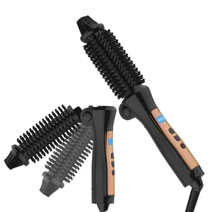 New Arrival Hairstyling Machine Folding Curling Iron Temperature Regulating Straight Hair Comb Styler Electronic Hot