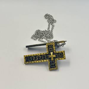 لعبة قلادة الحبار-قلادة فريدة من نوعها قابلة للإلغاء على شكل صليب مع مقصورة سرية العتيقة 3D المطبوعة سحر الأزياء والمجوهرات - Product Image 4