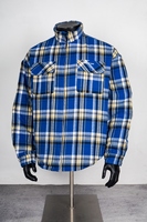Veste rétro américaine pour homme, style patchwork à carreaux, coupe ample et décontractée, 100% coton, saison hiver, modèle G/R pour homme