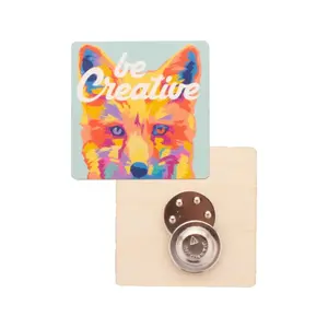 Imán de Madera para Pizarra, Merchandising Sostenible - Product Image 2