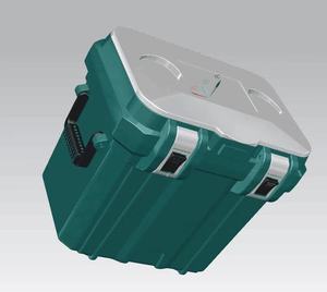Cooler Box Plastic OEM Promotional Portable Travel Cooler Ice Box Plastic Camping Cooler Box Picnic