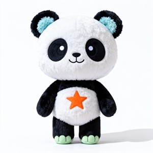 Design ODM Personalizzato di Peluche a Forma di <span class=keywords><strong>Panda</strong></span> Basato su Disegni Forniti - Product Image 3