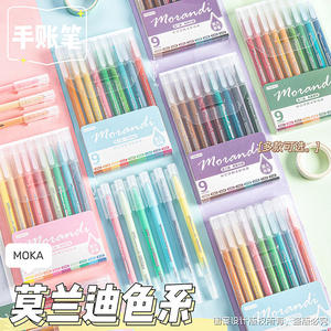 Benutzer definiertes Logo Kunststoff Flüssigkeit 0,5mm Kugelschreiber Kunststoff Kugelschreiber Briefpapier Gel Kugelschreiber zum Schreiben von Farbe Tagebuch Student Exam - Product Image 3