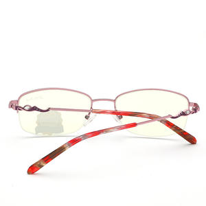 Nouvelles lunettes anti-lumière bleue pour femmes, monture métallique, verres en plastique, protection des yeux 5132 - Product Image 1