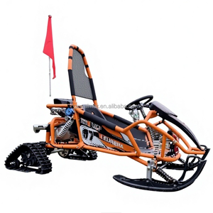 Scooter Deportivo de Entretenimiento, Trineo con Orugas, Vehículo de Esquí de Fondo, Motonieve de Gasolina de 125 CC en Venta - Product Image 1