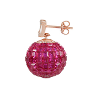 Boucles d'oreilles avec strass en cristal coréen pour femmes, vente en gros, bon marché, 2022