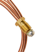 Capteur thermopile en cuivre de 36 pouces pour système de gaz minivolt, pour cheminées, friteuses commerciales, pièces de cuisine