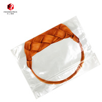 Sachet de boulangerie personnalisé en PE transparent avec fermeture éclair, style panier, avec fenêtre transparente pour toasts, croissants, scones et produits de boulangerie
