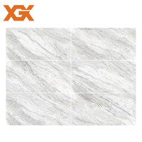 Carreaux de sol en céramique de luxe à surface émaillée, antidérapants, épaisseur 9 mm, design moderne, texture imitation pierre, garantie 5 ans, pour salle de bain