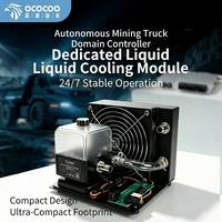 OCOCOO OC-55A Kit de Refrigeración por Agua para Vehículos de Nueva Energía, con Radiador de 120mm Montado en Bandeja, Pre-ensamblado, Bomba y Sistema de Refrigeración para GPU