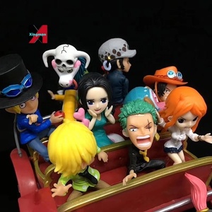 โมเดลฟิกเกอร์วันพีซ ลูฟี่ รถม้า ฉลองครบรอบ 20 ปี ของสะสม รุ่นลิมิเต็ด อิดิชั่น บรรจุกล่องของขวัญ งานพลาสติก - Product Image 3