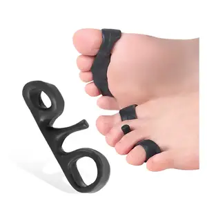 JOGHN Yoga Gel Mens Five Finger Socks Toe Correction Foot Spreader Silicone Toe Corrector Splitter 2 Hole Toe Separator