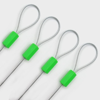 Precintos de Seguridad para Cables Hexagonales de Plástico con Recubrimiento ABS, con Número de Serie