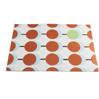 Personnalisation de motifs, set de table de restaurant, set de table personnalisé, imperméable, antidérapant, en plastique recyclé PP, pour table à manger