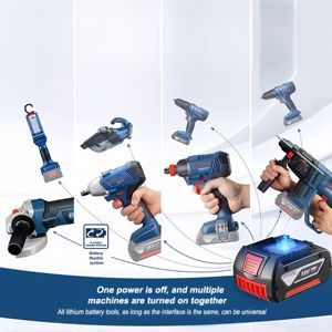 Für Bo-osch 18V Wiederaufladbare Lithium-Ionen-Batterie BAT609 BAT618 GBA18V80 4,0Ah für Bosc Schlagbohrschrauber Elektrowerkzeug-Set - Product Image 4