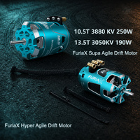 Moteur brushless à capteur SKYRC FuriaX Supa Agile Hyper Agile 10.5T 13.5T pour voiture de drift RC 1/10