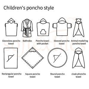 Vendita calda il più morbido asciugamano da bagno con cappuccio traspirante super assorbente <span class=keywords><strong>poncho</strong></span> asciugamano personalizzato per neonati - Product Image 6