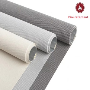 Hochwertiges Sonnenschutz gewebe Wasserdichtes, flamm hemmendes, feuerfestes Jalousie gewebe Polyester Plain <span class=keywords><strong>Blackout</strong></span> Rollo