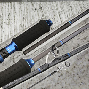 Caña de Pescar Newbility Rollfish M40X-J de Acción Rápida, de Fibra de Carbono y Vidrio Duro, para Pesca con Señuelos, para Lubina, Trucha y <span class=keywords><strong>Marlin</strong></span>, Longitud Plegada de 128-141 cm - Product Image 3