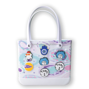 Accesorios de bolsa de playa <span class=keywords><strong>EVA</strong></span> de gran tamaño para accesorios de dijes de bolsa bogg <span class=keywords><strong>Halloween</strong></span> para dijes de bolsa Bogg - Product Image 2