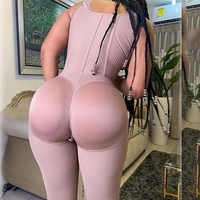 Body colombien pour femmes, bustier ouvert, shapewear, body sculptant complet, fajas reductoras, taille plus, gaine de taille, sous-vêtements pour femmes, corset
