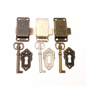 Furniture <b>Lock</b> European Style Zinc Alloy Die Cast Drawer <b>Lock</b> With Key Set Durable Classic Design - Product Image 1