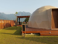 Igloo de jardin extérieur Transparent en verre Pvc, maison