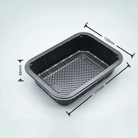 Barquettes jetables en PP pour viande, barquettes blister personnalisées pour la conservation des produits frais, laminables pour fruits et légumes frais