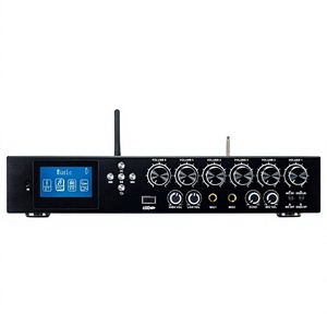 Amplificateur de karaoké 6 canaux TL-JX600 avec micro, écho, égaliseur, Bluetooth, USB, tuner FM, 2 antennes, télécommande IR pour bar et <span class=keywords><strong>scène</strong></span> - Product Image 5