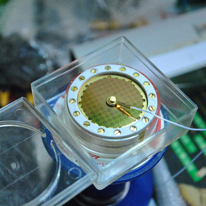 Capsule de microphone grand diaphragme de 34 mm avec plaques arrière isolées en or pour tête de microphone à condensateur - Product Image 4