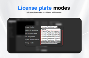 Intelligente Kennzeichen erkennung Netzwerk kamera 6MP AI VCA IP-Kamera Wasserdichtes CCTV-Sicherheits <span class=keywords><strong>system</strong></span> - Product Image 5