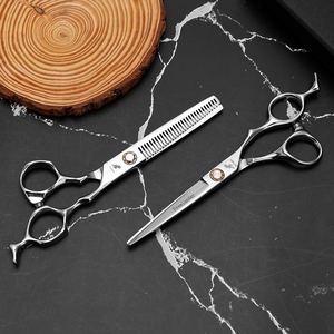 Tijeras de 6,88 pulgadas Diseño de acero inoxidable Tijeras de peluquero de alta calidad Herramienta de peluquería Tijera de corte de pelo - Product Image 5