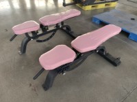 Banc de musculation inclinable et déclinable réglable pour haltères, idéal pour la salle de sport