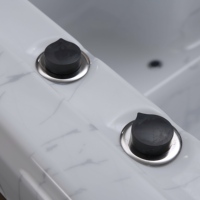 Vente en gros d'usine : Jacuzzi extérieur avec système de contrôle Balboa, spa à remous avec plusieurs buses de massage