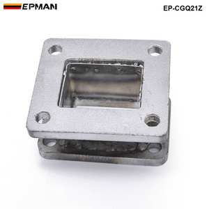 EPMAN Hierro Fundido T3 a <span class=keywords><strong>T4</strong></span> Turbo Cargador Turbo Colector Brida Adaptador Conversión para Honda Nissan Toyota VW - Product Image 4