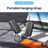 Batterie Li-Polymère TDX TZ20 15W/20W/22.5W/18W à Charge Rapide USB Type-C 10000mAh Portable avec Affichage Numérique LED CE/FCC