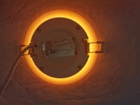 Spots LED encastrés dimmables de 4 pouces 9W+3W, spots encastrés de 6 pouces 12W+3W 5CCT, éclairage encastré ETL Energy Star avec mode veilleuse 2000K