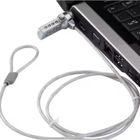 YH9912 Protection par mot de passe numérique antivol Serrure de câble pour ordinateur portable Code à 4 chiffres pour ordinateur portable Autres appareils Cylindres de verrouillage sécurisés