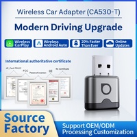 Adaptador CarPlay Ca530t USB Tipo-A, Caja de Interconexión con Cable a Inalámbrica para OLIVER Android Auto