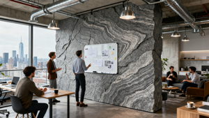 Bloques de Granito Azul Aran Únicos, Inspirados en Caminos de Montaña, para Paredes Decorativas Interiores, Revestimiento de Paredes en Espacios Comerciales y Cocinas - Product Image 3